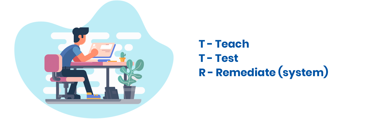 TTR System for the teachers to reach Teaching Gold Standard